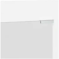 vidaXL Porte-manteau mural Blanc 70 x 10 x 90 cm Bois d'ingénierie