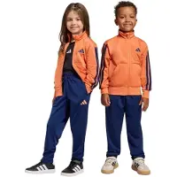 Adidas Essentials Climacool Lk Tracksuit Orange,Bleu 6-7 Years Garçons,Filles