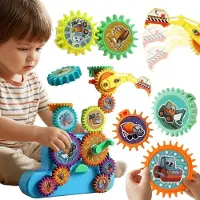 Woopie - Blocs de construction interactifs avec engrenages, 18 pièces.