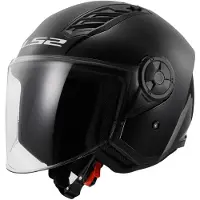LS2 Of616 Airflow Ii Open Face Helmet Noir 3XL