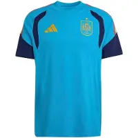 Adidas Spain 26 Tiro Sweat Short Sleeve T-shirt Bleu L / Regular Homme