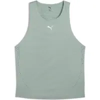 Puma Hommes, T-shirt de sport, M Débardeur Run Cloudspun (L), Vert, L