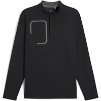 Puma Hommes, Veste de running, Cloudspun Tech 1/4 Zip (XS), Noir, XS
