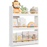 Songmics Bücherregal mit 3 Ebenen