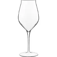 Bormioli Rocco Luigi 11834/01 BAF 6/24, Verres à vin rouge, Verres à vin en forme de tulipe, Verre trempé, Transparent, Adaptés aux vins Montepulciano et Merlot, Design épuré