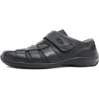 Jomos Chaussons pour hommes , couleur noire, style décontracté