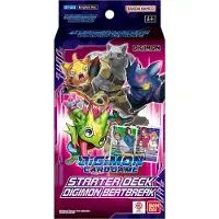 Bandai Deck de démarrage Digimon Card Game Beatbreak ST23 anglais