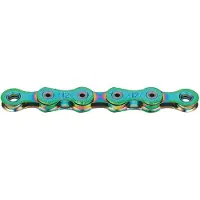 Kmc X12l Waxed Chain Multicolore 126 Links / 12s