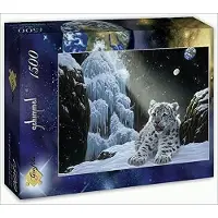 Grafika Puzzle 1500 pièces - Schim Schimmel - Maison de glace