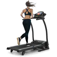Capital Sports Pacemaker F100 Tapis de course autolubrifiant 12 programmes - Noir
