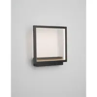 Lyora Lampe de table Cornice Design noir