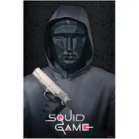 Pyramid International Poster Squid Game - L'agent Masqué, Poster 61 X 91,5 Cm Décoration Murale Masked Man, Netflix