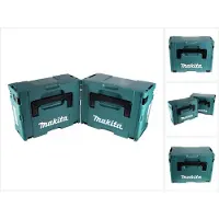 Makita Makpac Set de Coffrets de transport, tailles 2 + 3