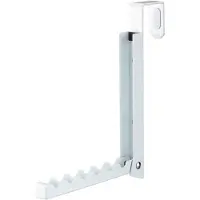 Yamazaki - Portemanteau pour porte pliable Smart - Blanc