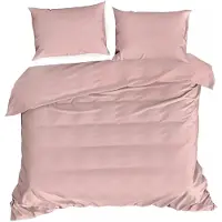 Eurofirany DIVA LINE DINA Ensemble de literie unicolore en satin de coton de haute qualité, 220 X 200 cm, 2 (Parure de lit, 220 x 200 cm)