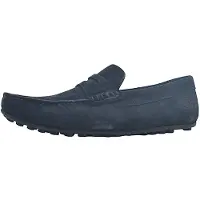 Lumberjack Chaussures de ville pour hommes, modèle "Slipper", couleur bleue, style décontracté