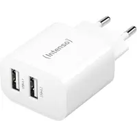 Intenso POWER ADAPTER 2XUSB-A/7802412 Universel Blanc Secteur Intérieure