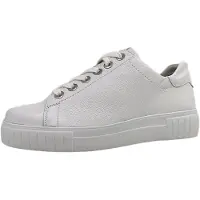 Semler Pamela : Baskets lacées blanches, style décontracté
