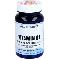 Hecht Pharma GmbH Geschäftsbereich Handelsware GALL PHARMA, Vitamine B1 100 mg, gélules GPH, boîte de 60 gélules