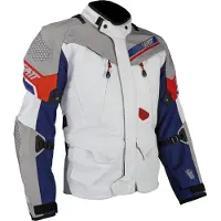 Leatt ADV Dritour 7.5 Veste Textile Blanc/Gris/Rouge/Bleu M hommes