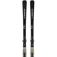 Salomon S/max N°10+m10 Gw L80 Woman Alpine Skis Pack Noir 160 Femme