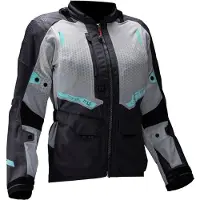 Leatt ADV FlowTour 5.5 Femme Fer Gris Foncé Gris Clair Veste Textile Taille S