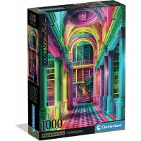Clementoni CLE puzzle 1000 CompactColorBoom Athenaeum 37062