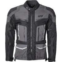 GMS Tigris Veste Moto Textile Noire Grise Imperméable Taille 4XL