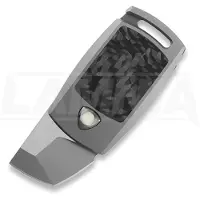 Audacious Concept Couteau pliant IMP - Magnacut - Titanium + Carbon Fiber