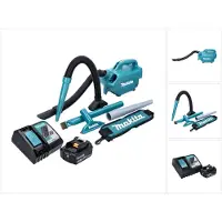 Makita DCL 184 RF1 Aspirateur sans fil 18 V - 54 mbar - 0,5 l + 1x Batterie 3,0 Ah + Chargeur