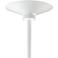 Gea Luce Lampadaire Gpib10 Blanc Mat 48W Led 3600Lm 3000K Up&Down Dimmable _ Gealuce
