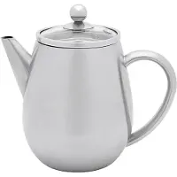 Bredemeijer Duet Eva 0,5l Shiny Finish Teapot Argenté