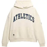 Superdry Sweat-shirt 'Athletic Essentials' marine / blanc cassé