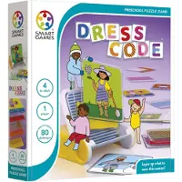 SmartGames Dress Code - Jeu de réflexion|Éducatif Puzzle de reflexion