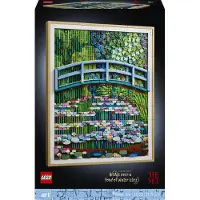 LEGO Art 31220 Claude Monet : le Bassin aux Nymphéas, Harmonie Verte - Set pour Adulte