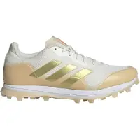 Adidas Fabela Zone 2.1, chaussures de hockey sur gazon pour femmes, couleur crème/doré