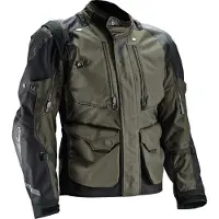 Leatt ADV Multitour 5.5 Veste textile Olive/Noir L hommes vert