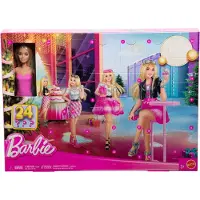 Barbie Calendrier de l'Avent Barbie - 24 pièces et accessoires - Barbie - JFL63