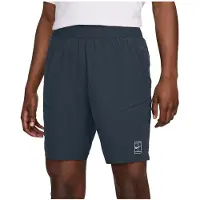 Nike Short de tennis Dri-FIT NikeCourt Advantage 20 cm pour homme - Bleu