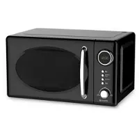 Champion Micro-ondes Rétro 20L 700W MW025 Noir