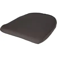 BURI Coussin d'assise anthracite Coussin de chaise de jardin Coussin d'assise de fauteuil Coussin