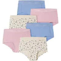 Name it Hipster Floral Panties 6 Units Multicolore 9-10 Years Fille