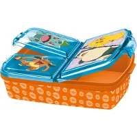 Pokémon Boîte à Repas av. 3 compartiments - 1,2 L - - - UneTaille - Boîte à Repas