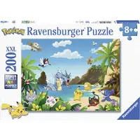 Ravensburger 12840 Puzzle Attrape-les tous ! 200 pièces XXL 12840