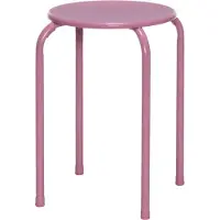 4Living Chaise en métal, Ø 30 cm, vert