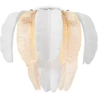 Casa Padrino Applique de luxe Blanc 45 x H. 35,5 cm - Luminaires de luxe