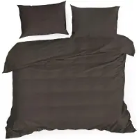 Eurofirany DIVA LINE DINA ensemble linge de lit, en satin de coton de haute qualité, uni, 160 x 200 cm (Parure de lit, 160 x 200 cm, 70 x 80 cm)