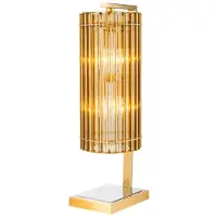 Casa Padrino Lampe de table de luxe or 23 x 16,5 x H. 66 cm - Édition limitée