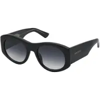 Nina Ricci Lunettes de soleil SNR396 Nero lucido, modèle pour femmes, dimensions : 54/21/145