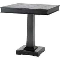 Casa Padrino Table de salle à manger design de luxe , en bois de bouleau noir, dimensions : 80 x 80 x 78 cm (hauteur)